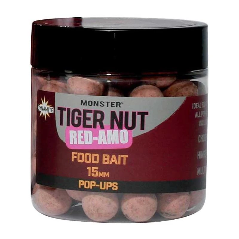 BOUILLETTE FLOTTANTE DYNAMITE BAITS POP-UP MONSTER TIGER RED-AMO 3 BOUILLETTE FLOTTANTE DYNAMITE BAITS POP-UP MONSTER TIGER RED-AMO