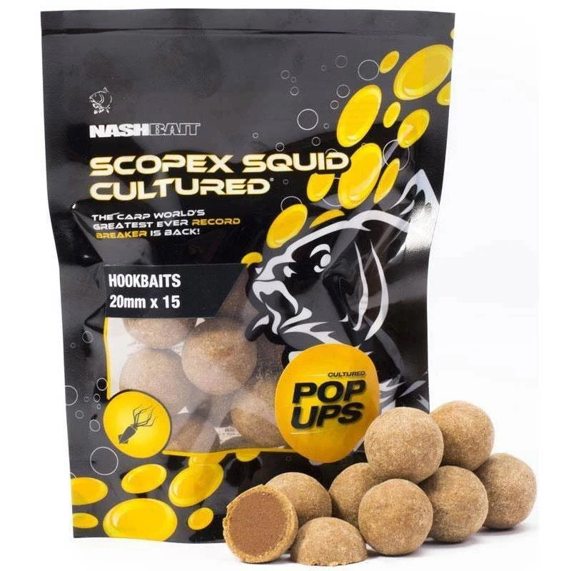 BOUILLETTE FLOTTANTE NASHBAIT CULTURED POP UPS 3 BOUILLETTE FLOTTANTE NASHBAIT CULTURED POP UPS