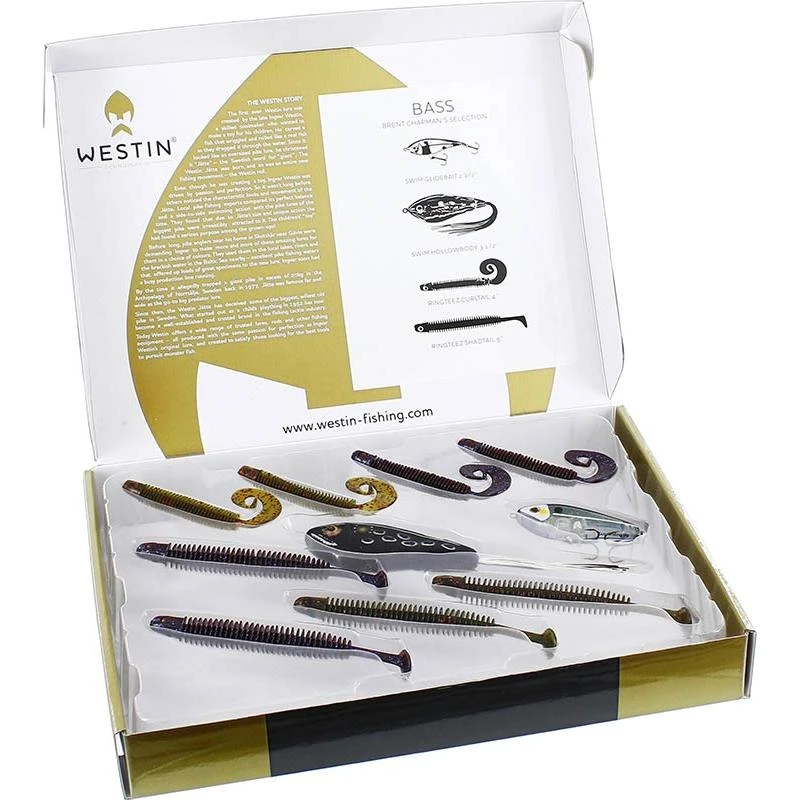 COFFRET DE LEURRES WESTIN GIFTBOX BRENT CHAPMAN BOX 3 COFFRET DE LEURRES WESTIN GIFTBOX BRENT CHAPMAN BOX