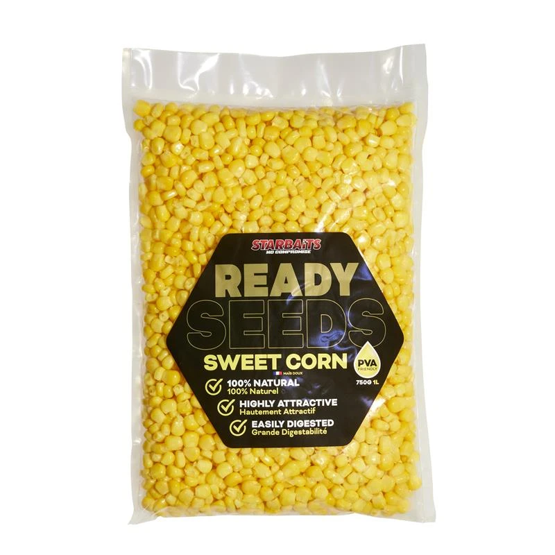 GRAINE PRÉPARÉE STARBAITS READY SEEDS SWEETCORN 3 GRAINE PRÉPARÉE STARBAITS READY SEEDS SWEETCORN
