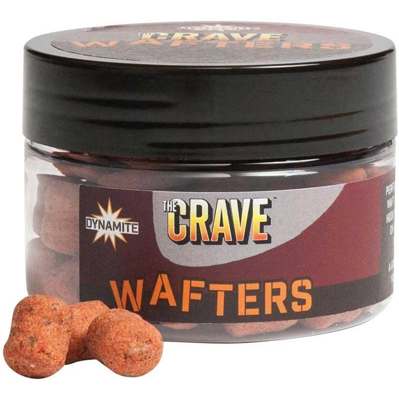HOOK BAITS DYNAMITE BAITS WAFTERS - THE CRAVE DUMBELLS 3 HOOK BAITS DYNAMITE BAITS WAFTERS - THE CRAVE DUMBELLS