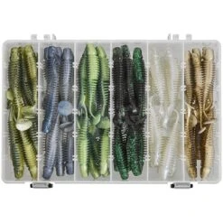 KIT LEURRE SOUPLE GUNKI TIPSY CXL CLEAR WATER BOX