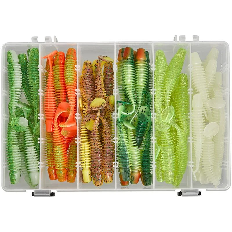 KIT LEURRE SOUPLE GUNKI TIPSY CXL DARK WATER BOX 3 KIT LEURRE SOUPLE GUNKI TIPSY CXL DARK WATER BOX