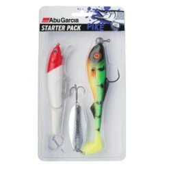 KIT LEURRES SOUPLES ARMÉS ABU GARCIA STARTERPACK PIKE