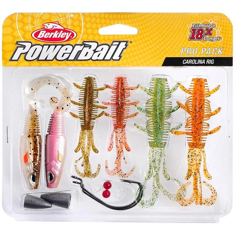 KIT LEURRES SOUPLES BERKLEY PRO PACK C-RIG 3 KIT LEURRES SOUPLES BERKLEY PRO PACK C-RIG