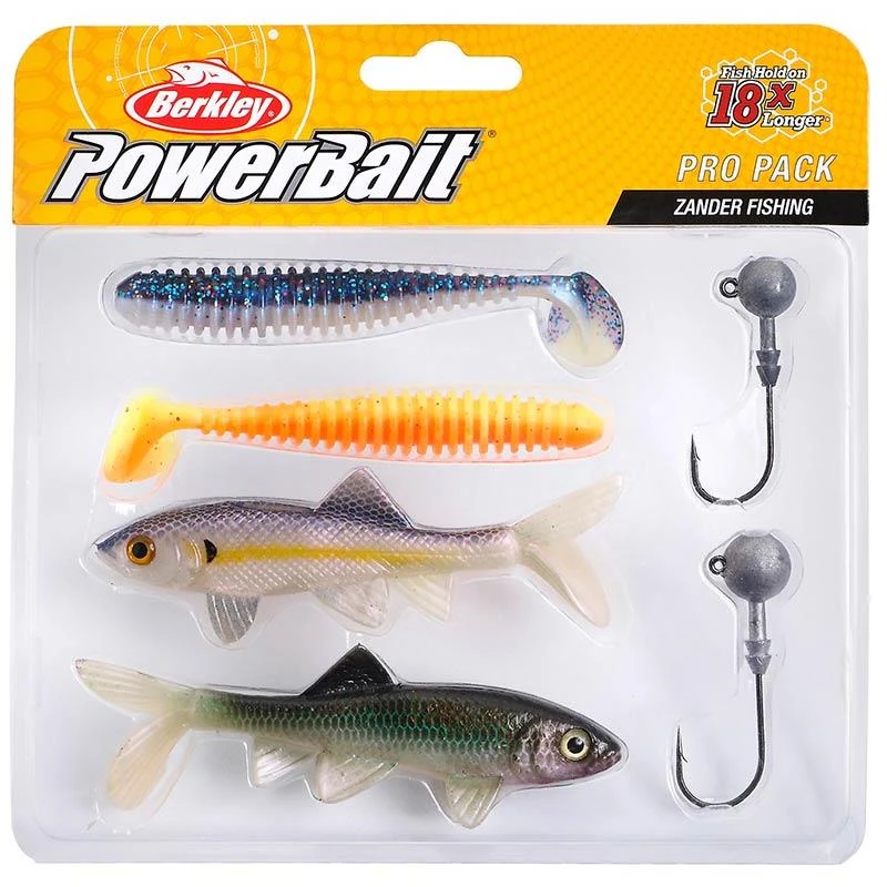 KIT LEURRES SOUPLES BERKLEY PRO PACK ZANDER 3 KIT LEURRES SOUPLES BERKLEY PRO PACK ZANDER