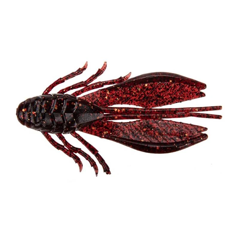 LEURRE SOUPLE BAIT BREATH DOUBLE FLAP - 9CM - PAR 6 3 LEURRE SOUPLE BAIT BREATH DOUBLE FLAP - 9CM - PAR 6