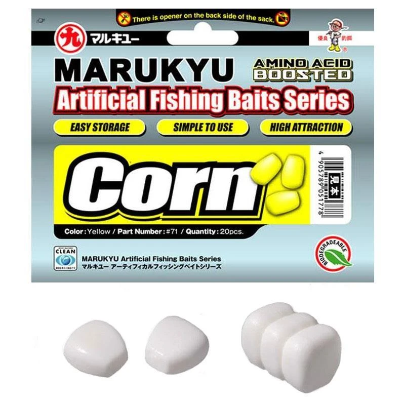 MAIS ARTIFICIEL MARUKYU CORN - BLANC 3 MAIS ARTIFICIEL MARUKYU CORN - BLANC