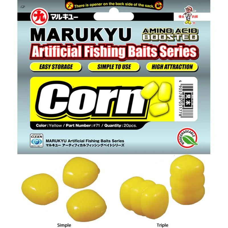 MAIS ARTIFICIEL MARUKYU CORN - PACK 3 MAIS ARTIFICIEL MARUKYU CORN - PACK