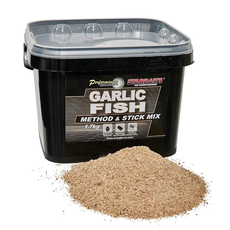 METHOD MIX STARBAITS PERFORMANCE CONCEPT GARLIC FISH METHOD & STICK MIX 3 METHOD MIX STARBAITS PERFORMANCE CONCEPT GARLIC FISH METHOD & STICK MIX