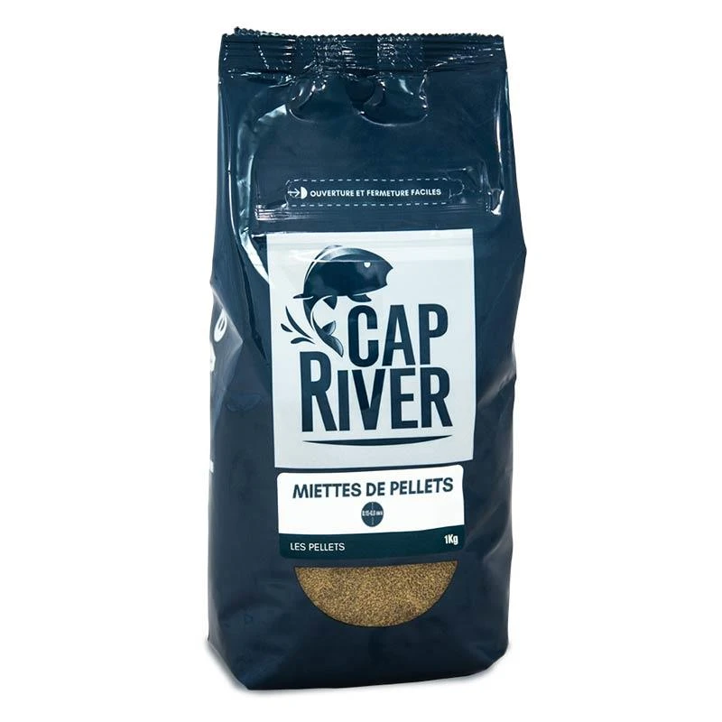 MIETTES DE PELLETS CAP RIVER 3 MIETTES DE PELLETS CAP RIVER