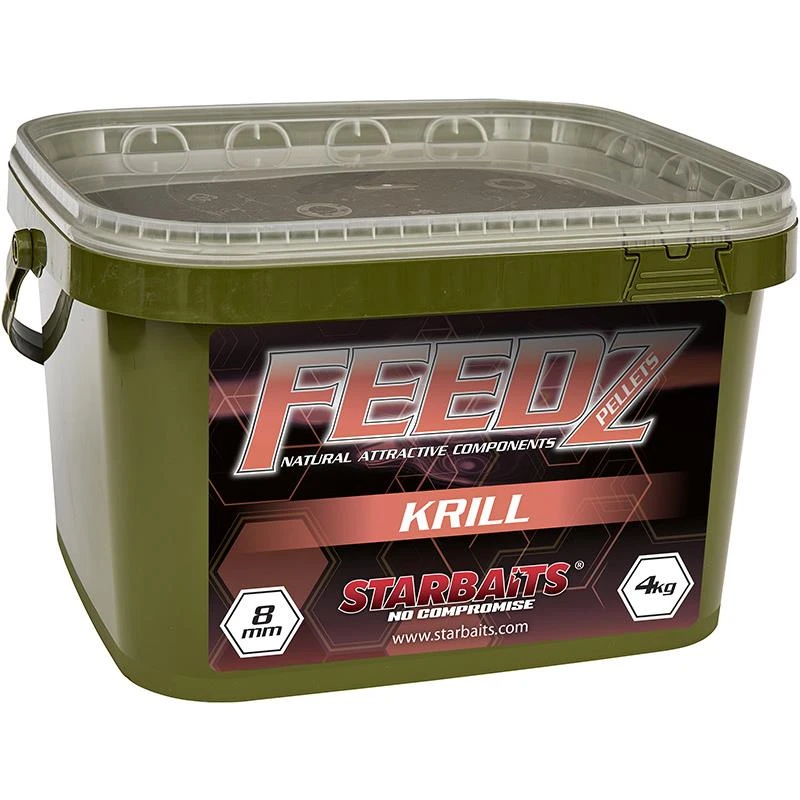 PELLET STARBAITS FEEDZ KRILL PELLETS MIX 3 PELLET STARBAITS FEEDZ KRILL PELLETS MIX