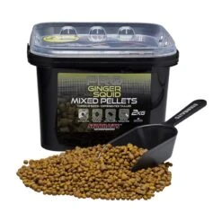 PELLET STARBAITS PRO GINGER SQUID PELLETS MIXED