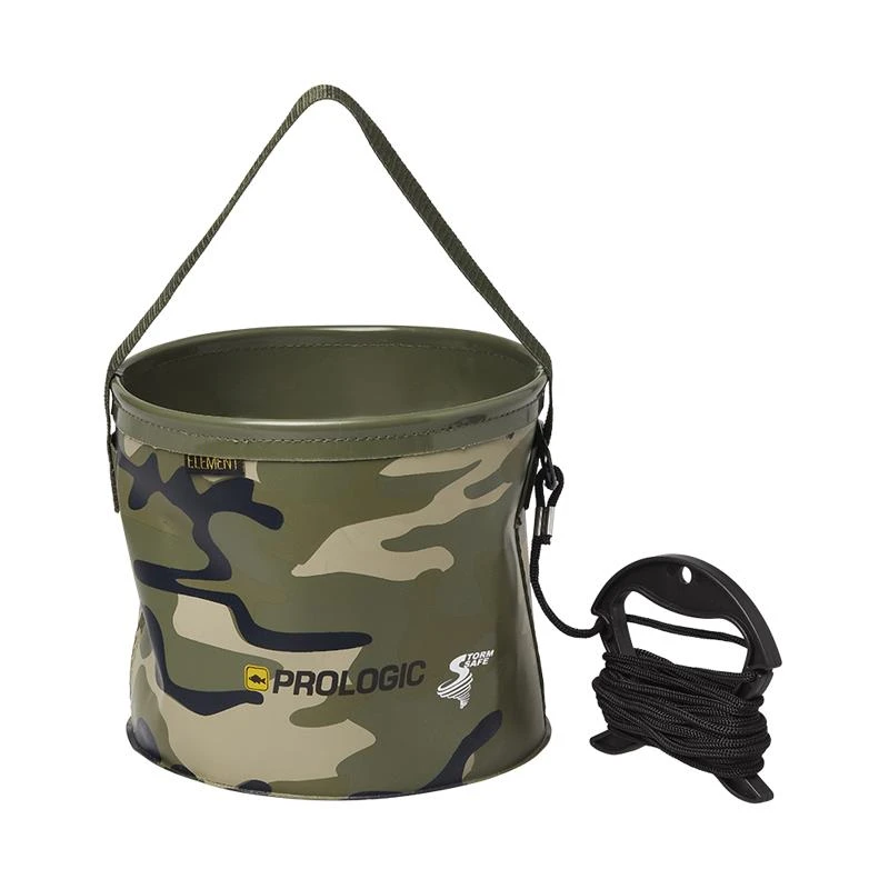 SEAU PLIABLE PROLOGIC ELEMENT CAMO WATER BUCKET 3 SEAU PLIABLE PROLOGIC ELEMENT CAMO WATER BUCKET