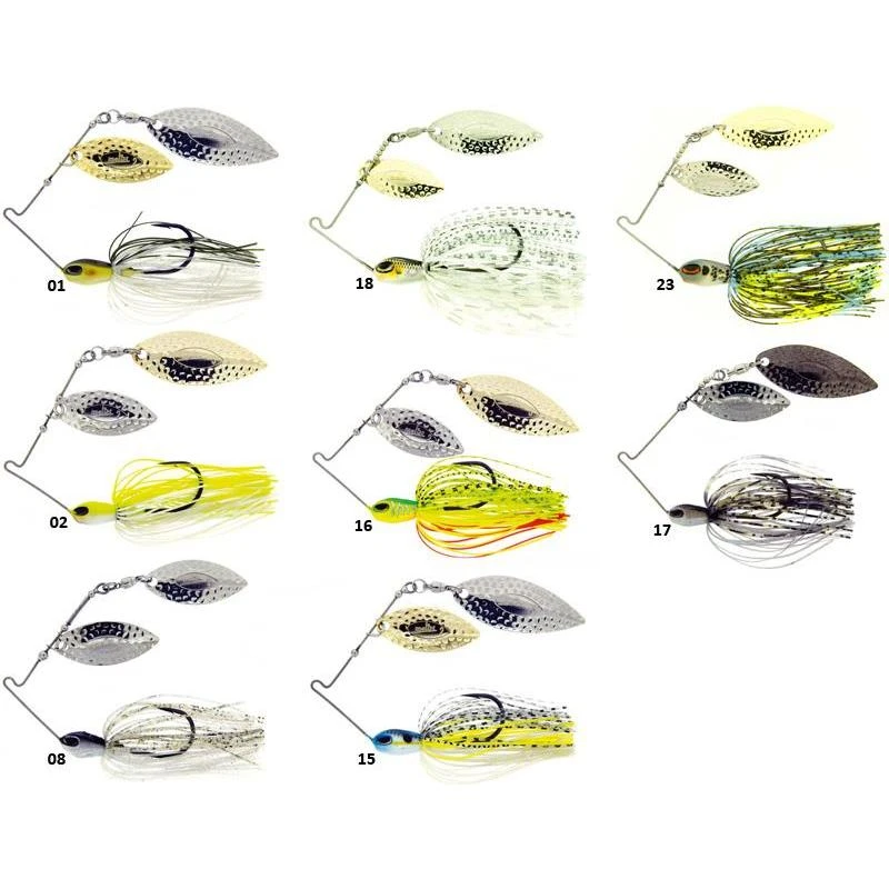 SPINNERBAIT MOLIX FS DOUBLE WILLOW - 14G 3 SPINNERBAIT MOLIX FS DOUBLE WILLOW - 14G